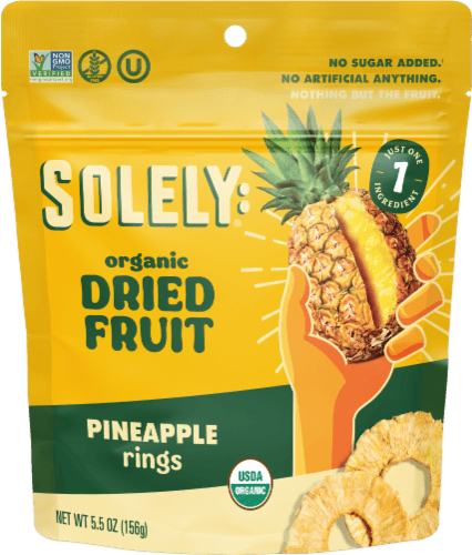 Solely: Organic Pineapple Rings