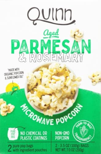 Quinn Parmesan & Rosemary Microwave Popcorn