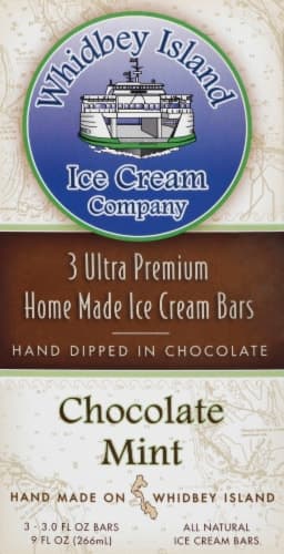 Whidbey Island Chocolate Mint Ice Cream Bars