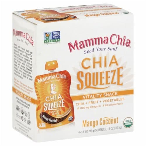Mamma Chia Squeeze  Mango Coconut
