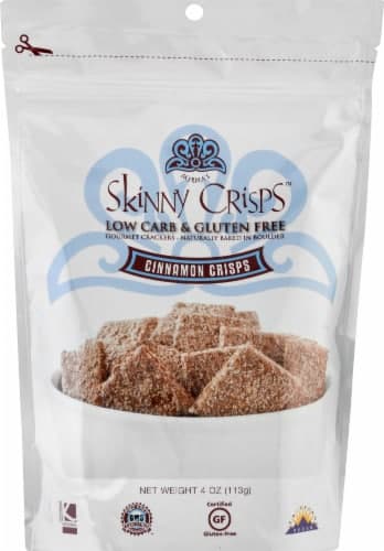 Skinny Crisps Cinnamon Crisps Gourmet Crackers