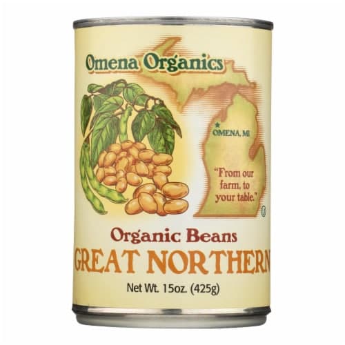 Omena Organics Great Northern Organic Beans