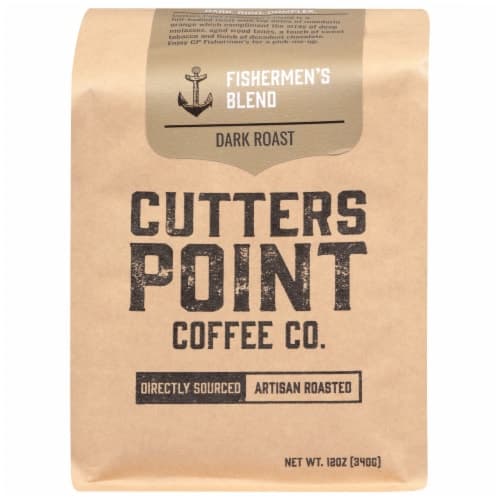 Cutters Point Coffee Co Fisherman'S Blend Dark Roast Ground Coffee
