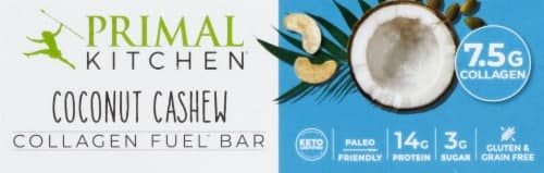 Primal Kitchen Coconut Cashew Collagen Fuel Bar