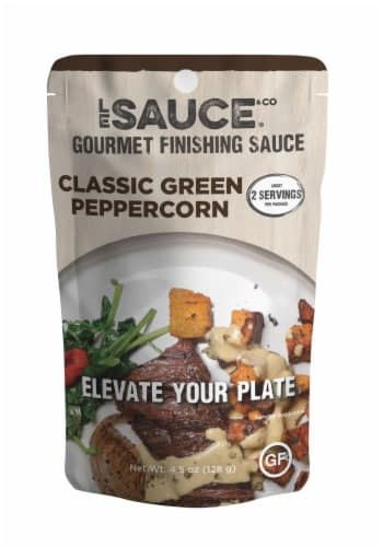 Le Sauce & Co. Classic Green Peppercorn Gourmet Finishing Sauce
