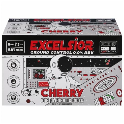 Schilling Excelsior Ground Control 0.0 % Abv Cherry Non-Alcoholic Cider