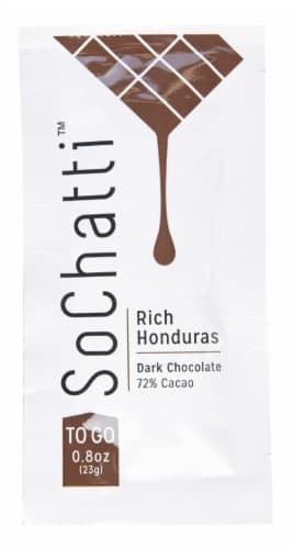 Sochatti Rich Honduras 72% Cacao Dark Chocolate To Go Pouch
