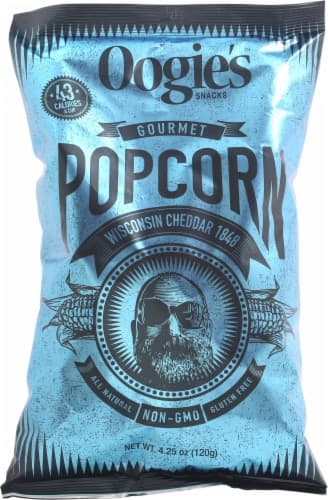 Oogie'S Gourmet Popcorn Wisconsin Cheddar 1848 Popcorn