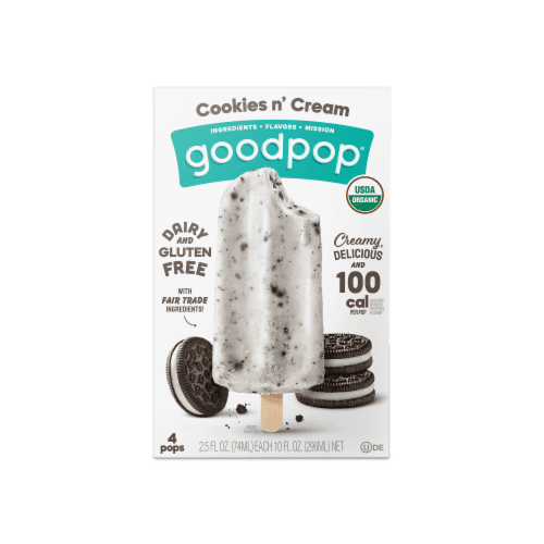 Is it Coconut Free? Goodpop Cookies N' Cream Organic Pops