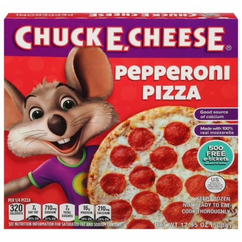 Chuck E. Cheese Pepperoni Original Crust  Pizza