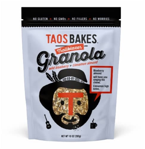 Taos Bakes Trailblazer Wild Blueberry + Cinnamon Almond Granola