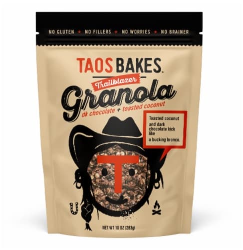 Taos Bakes Trailblazer Dark Chocolate + Toasted Coconut Granola