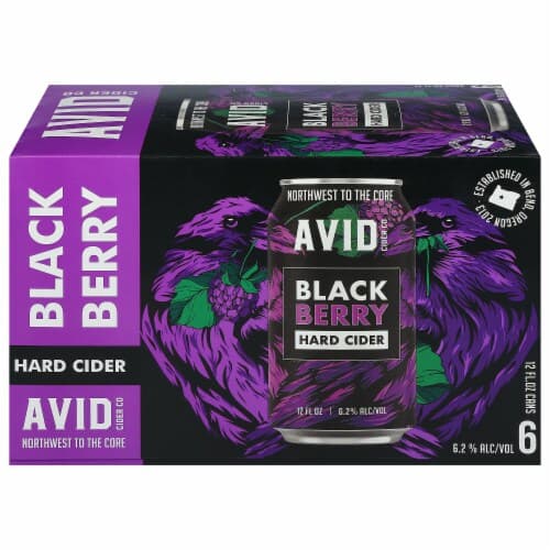 Avid Cider Co. Blackberry Hard Cider