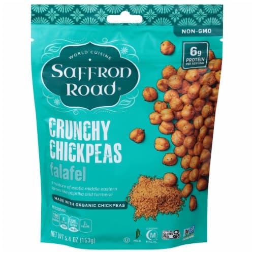 Saffron Road Falafel Gluten Free Crunchy Chickpeas Snack