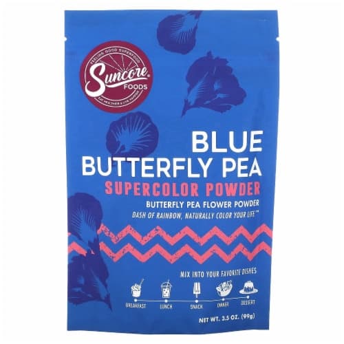 Suncore Foods Blue Butterfly Pea Flower Supercolor Powder