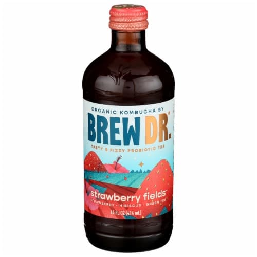 Brew Dr. Kombucha Strawberry Fields