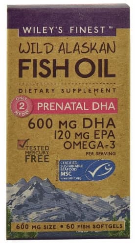 Wiley'S Finest  Wild Alaskan Fish Oil Prenatal Dha