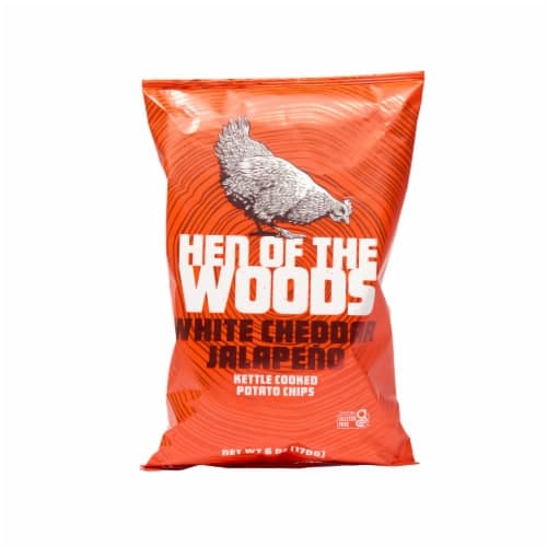 Hen Of The Woods White Cheddar Jalapeno Kettle Potato Chips