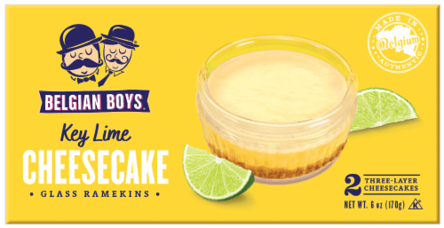 Belgian Boys Key Lime Cheesecake