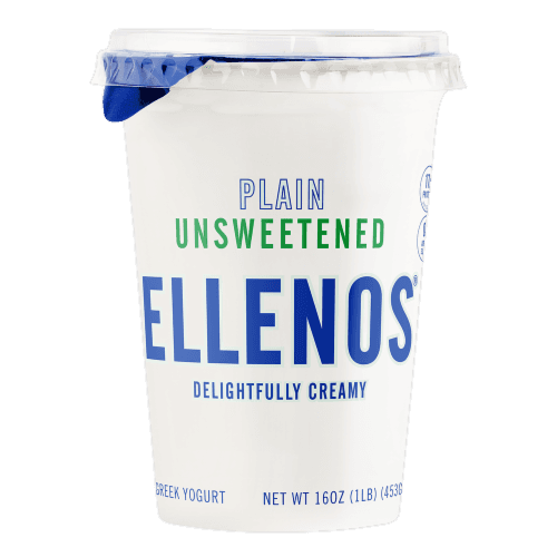 Ellenos Plain Unsweetened Real Greek Yogurt Tub