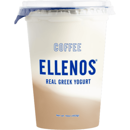 Ellenos Coffee Flavored Real Greek Yogurt Tub