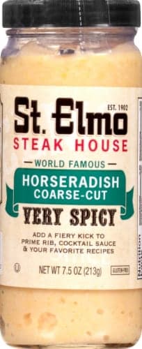 St. Elmo Steak House Very Spicy Coarse-Cut Horseradish