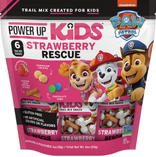 Paw Patrol Strawberry Rescue Trail Mix Snacks