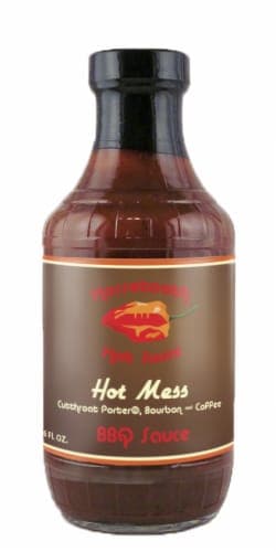 Horsetooth Hot Sauce Hot Mess Cutthroat Porter Bourbon & Coffee Bbq Sauce