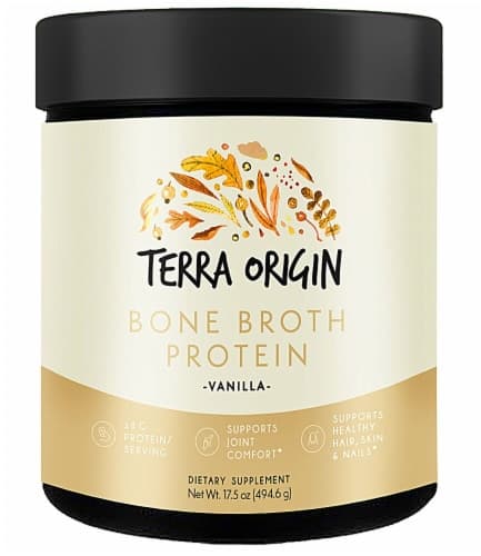 Terra Origin Vanilla Bone Broth Protein Powder