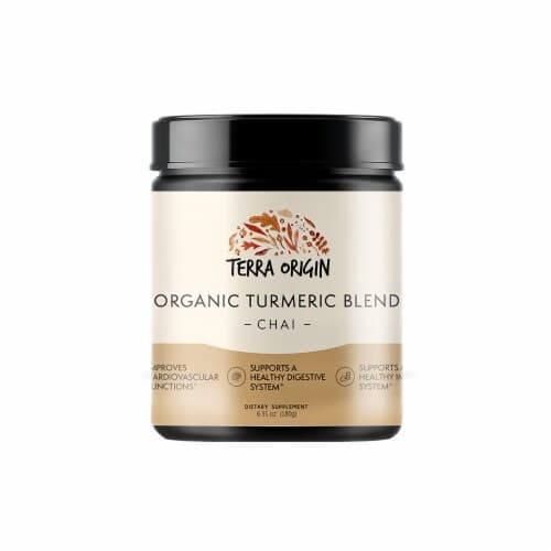 Terra Origin Organic Turmeric Chai Blend Powder