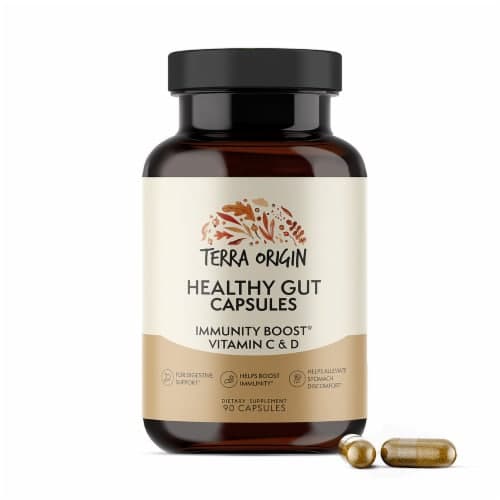 Terra Origin Healthy Gut With Immunity Boost Capsules