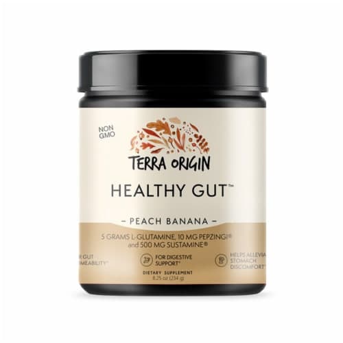 Terra Origin Healthy Gut Peach Banana Powder