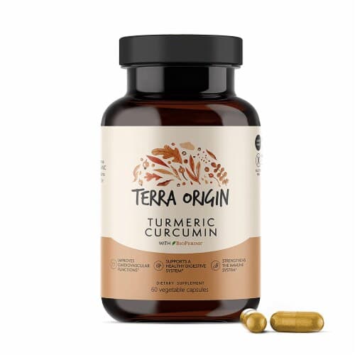 Terra Origin Turmeric Curcumin Capsules