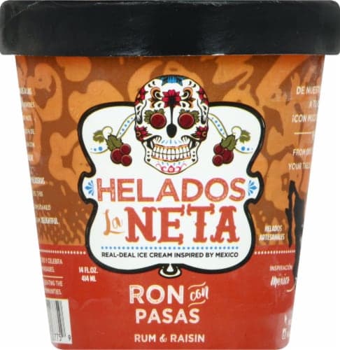 Helados La Neta Rum & Raisin Ice Cream