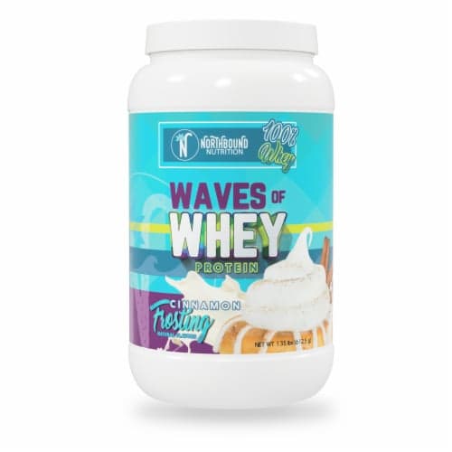 Northbound Nutrition Waves Of Whey Cinnamon Frosting Protein Powder