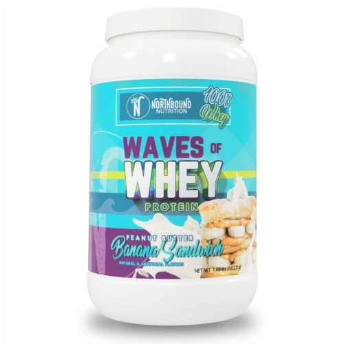 Northbound Nutrition Waves Of Whey Peanut Butter Banana Sandwich Protein Powder