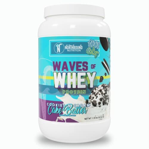 Northbound Nutrition Waves Of Whey Cookies & Cream Cake Batter Protein Powder