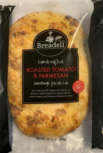 Breadeli Handcrafted Roasted Tomato And Parmesan Sourdough Focaccia