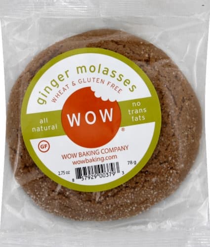 Wow Baking Company Ginger Molasses Cookie
