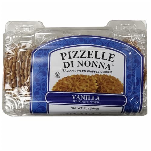 Pizzelle Di Nonna Vanilla Waffle Cookie