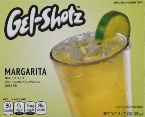Gel-Shotz Margartia Flavored Gelatin
