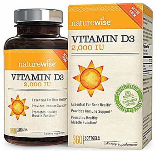 Naturewise Vitamin D3 2000Iu