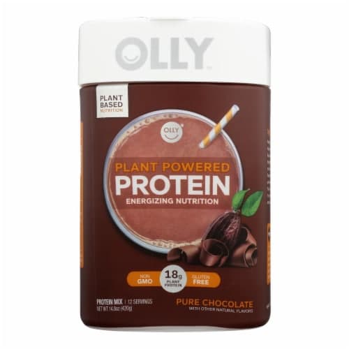Olly Pure Chocolate Plant Powdered Protein Mix