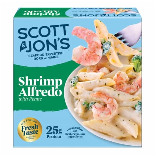 Scott & Jons Shrimp Bowl Alfredo Pasta