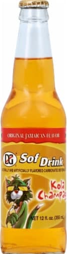 D&G Jamaican Kola Champagne Flavored Soda