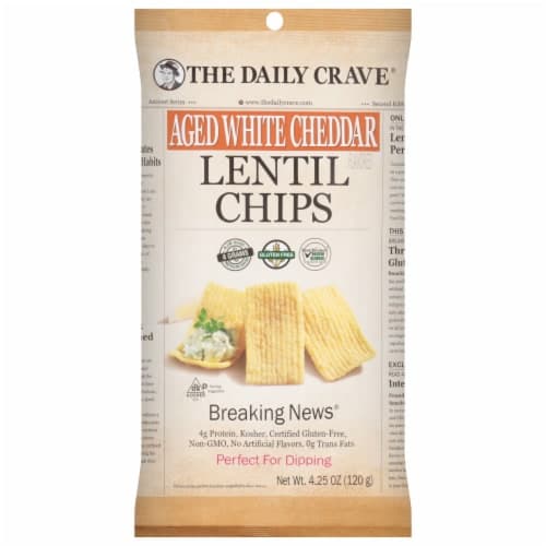 The Daily Chip Lentil Aged Wht Chdr