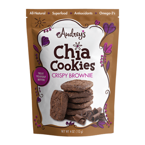 Audrey'S Crispy Brownie Chia Cookies