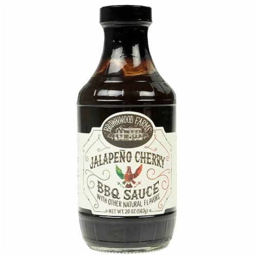 Brownwood Farms Sweet Heat Jalapeno Cherry Bbq Sauce Gluten Free Farm Fresh