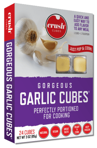 Crush Gorgeous Garlic  Cubes