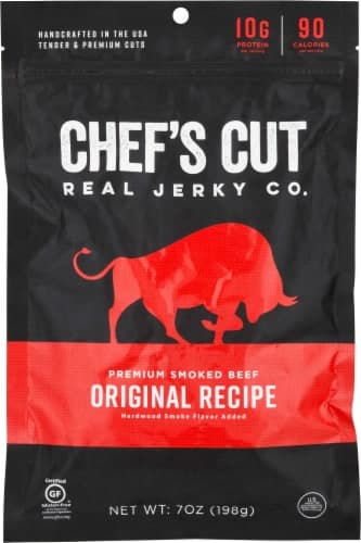 Chef'S Cut Beef Jerky Premium Smoked Original Recipe